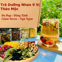 [Hàng chuẩn hot] Trà Dưỡng Nhan 9 Vị Thảo Mộc An Việt, Giữ Dáng, Đẹp Da, Mát Gan Thanh Lọc Cơ Thể