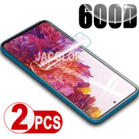 2 Pieces Gel Protector For Samsung Galaxy S20 Fe 4G/5G Screen Safety Hydrogel Film S 20 Fe S20Fe Full Cover Film Soft Not Glass