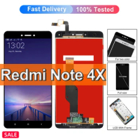 Original For Xiaomi Redmi Note 4X LCD Display Touch Screen Replacement For Xiaomi Redmi Note 4X Global Version LCD Screen Frame