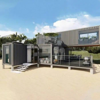 20FT 40FT Mobile Luxury Living Building factory built Prefab garden home modular, Container House