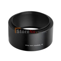 2pcs 52mm Tele Metal Lens Hood For Nik&amp;n 18-55 Canon 50/1.8 Pentax lympus With Tracking Number