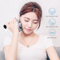 4D Electric Scalp Massager Pressure Massager Wireless Scalp Massager Waterproof Points to Relieve Health Care With Vibration