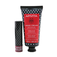 艾蜜塔 Apivita - 保護茉莉花套裝：茉莉和蜂膠護手霜 50ml+ 唇部護理黑醋栗