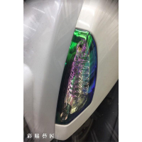 MANY110 後方向燈(舊款 六/七期) 犀牛皮 幻彩膜 七彩膜 防刮 遮傷 保護 車膜 車貼 燈膜 包膜 惡鯊彩貼