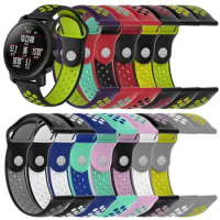 Silicone Smart Watch Wristband 22mm Bracelet Watchband Strap for Xiaomi HuaMi Amazfit 2 Stratos/ZTE Quartz/Samsung gear S3 Watch