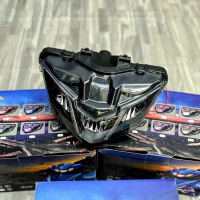 Pha đèn led 2 tầng Lativo V2 lắp Mxking Exciter 150 (2019) màu chỉnh app - Phụ kiện