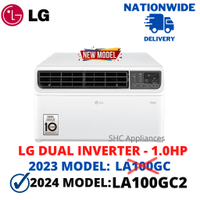 LG 1.0 HP LA100GC2 (2024 model) DUAL INVERTER WINDOW TYPE AIRCON