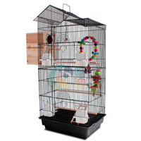 生產供應 便攜式寵物籠 寵物展示籠 鳥籠 鐵絲鳥籠 鸚鵡籠(3019)