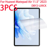 3 Packs PET Soft Film Screen Protector For Huawei Matepad Air 11.5 inch 2023 DBY2-L09CK Tablet Protective Film DBY2-W00