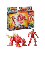 ฟิกเกอร์ Iron Man and Iron Stomper รุ่น Mech Strike 3.0 Mechasaurs