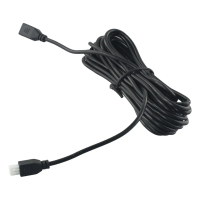 Black 4 Meters Extension Cable Cord Wire for Car Parking Sensor Accessories