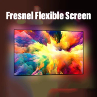 Fresnel High-gain Daytime Anti-light Screen Ultra-short-focus Fengmi Projector Flexible Screen Home Use 120 inch 100 inch