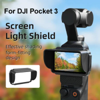 For DJI Osmo Pocket 3 Screen Hood Display Cover for Sun and Light Protection For DJI Osmo Pocket 3 Accessories