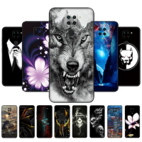 For Xiaomi Redmi Note 9S Case Note 9 Soft Silicon Phone Cover For Redmi Note 9 Pro Back Note9S Note9Pro Note9 bag black tpu case