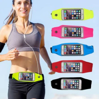 100pcs/lot Waist Pocket Universal Waterproof Sports Case Bag Cover For iPhone7 6 6s Plus 5S Samsung S7 edge S6