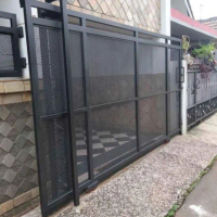 pintu Pagar expandet pintu Pagar besi minimalis