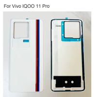 Tested Good Battery Back Rear Cover Door Housing For Vivo IQOO 11 Pro Battery Back Cover Replacement For Vivo IQOO 11Pro