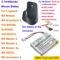Cameron Sino 450mAh Battery for Logitech M-RO052, MX Anywhere 2, MX Master, MX Master 2, MX Master 2s, MX Master 3,MX Anywhere 3