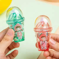 Glue Tape Lem Kertas Unik Barang Lucu Aesthetic Sekolah Stationary Korea