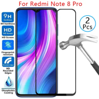 9d screen protector tempered glass case on redmi note 8 pro cover for xiaomi readmi note8pro not 8pro protective phone coque bag