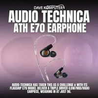 Audio Technica ATH E70 Earphone