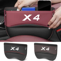 Car Seat Organizer Crevice Storage Box Leather Organizer Car Accessories for BMW X1 X2 X3 X4 X5 X6 X7