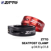 ZTTO Seat Clamp 31.8 mm Klem Seat Post Sepeda Non QR Ultralight Outdoor