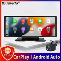 Korean Car Dashboard Camera Carplay &amp; Android Auto Wireless Miracast Dual Lens 1080P Video Recorder WiFi Connect GPS Navigation