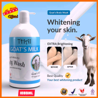 Sabun Cair BodyWash Thai 1000Ml Extra Susu Kambing Double Moisturezing Dobel Kelembutan Soap Mandi S