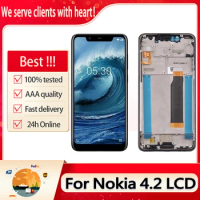 Original For Nokia 5.1 Plus lcd Display For Nokia X5 LCD Touch Screen Digitizer Assembly With Frame Replacement Parts