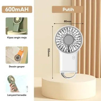 Obral--Kipas Angin Portable Kipas Kecil Mini Recharge Mini Fan Portable Kipas Mini Gantung Kipas Dud