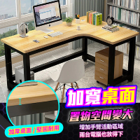 【DE 生活】轉角電競桌 180*120*74CM(電腦桌 辦公桌 L型電腦桌 電競桌 書桌 桌子 工作桌 兒童書桌)