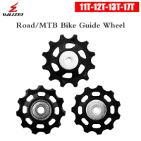 WUZEI 11/12/13/14/16/17T MTB Pulley Wheel Nylon Fiber Road Bike Jockey Rear Derailleur Repair Kit for SHIMANO SRAM X01 XX1 GX NX