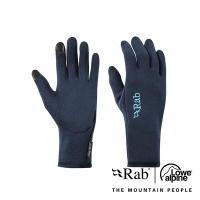 【RAB】 Power Stretch Contact Glove Wmns 保暖刷毛觸控手套 女款 深墨藍 #QAH56