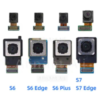 AiinAnt Back / Front Camera For Samsung Galaxy S6 S7 Edge Plus G920F G925F G928F G930F G935F Rear Back Main Camera Flex Cable