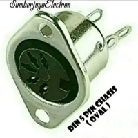 Din 5 Pin chasis (Female) Use for:MIDI Voice Controller