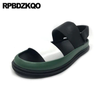Breathable Luxury Open Toe Designer Shoes Men High Quality Native Beach Outdoor Famous Brand Strap Summer Genuine Leather 2021