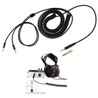 Professional Grade Headphone Wire with Spring Design for DENON AH-D7100 7200