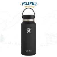 Hydro Flask 32 oz / 946 ml Wide Mouth Flex Black