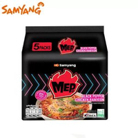 韓國進口黑椒雞肉味400g袋裝 三養辣雞麵杯麪速食麪拌麪即食麵