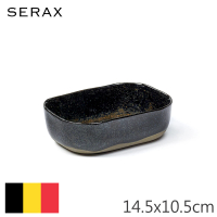 【SERAX】MERCI/N°6長方深盤/14.5cm/深藍(比利時米其林餐瓷家飾)