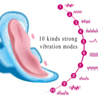 Wireless Remote Control Vibrator Portable Clitoral Stimulator Invisible Wearable Panties Vibrator Adult Sex Toys For Woman
