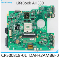 CP500818-01 for Fujitsu Lifebook AH530 laptop motherboard DAFH2AMB6F0 216-0729042 GPU motherboard test ok send