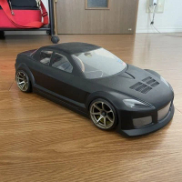 Rc Drift Car Package Full Set 1/10 Scale Ready To Run (Rtr) Includes Body