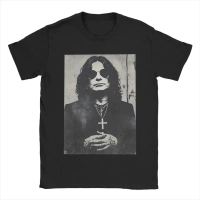Ozzy Osbourne Rest In Peace T Shirts Men's 100% Cotton Crazy T-Shirt Round Neck Tees Short Sleeve Cl