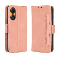 For OPPO Reno 8T 4G Case leather wallet leather flip multi-card slot cover For OPPO Reno8T Reno8t oppo Case with card package