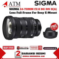 Sigma 24-70mm f2.8 DG DN II Art for Sony E FullFrame Sigma 24-70 mm f/2.8 Garansi Resmi