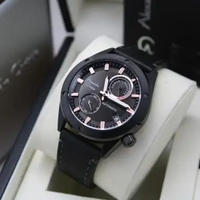 ALEXANDRE CHRISTIE AC 3046 BLACK ROSEGOLD AUTOMATIC PRIA ORIGINAL