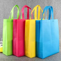 (Model Box Alas Kotak) Goodie Bag Tas Kain Spunbond Belanja Ukuran 20x30x10 , 25x35x10 , 30x40x10 ,