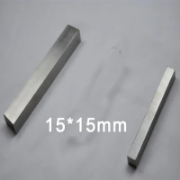 15mm x 15mm 500mm length GR2 titanium square bar square Ti strip titanium alloy square rod quadrate rod